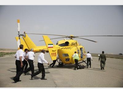 خبرنگاران اورژانس هوایی در ایرانشهر مستقر می گردد