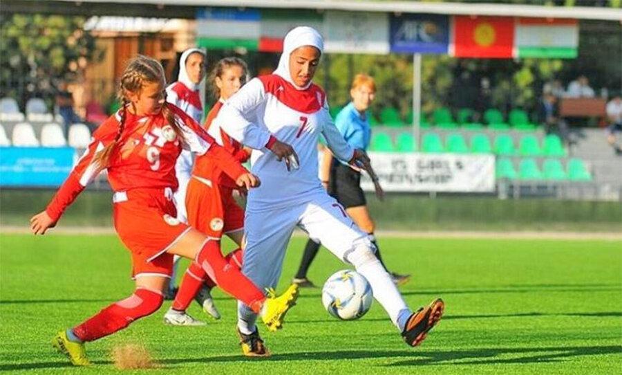 پیروزی دختران ایران برابر تاجیکستان پیروزی دختران ایران برابر تاجیکستان