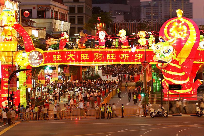 جشن سال نوی چینی 2019 سنگاپور در محله چینی ها برگزار می گردد