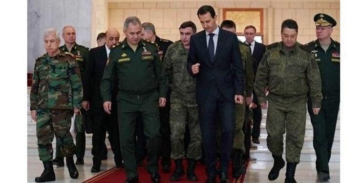 وزیر دفاع روسیه با بشار اسد ملاقات کرد