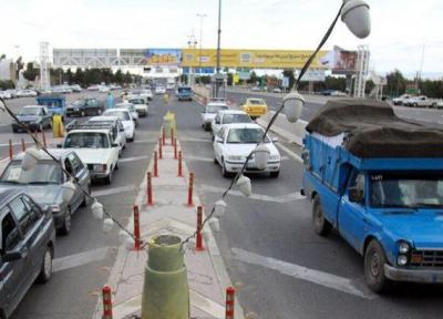 ترافیک سنگین در محور های ورودی به سمت تهران