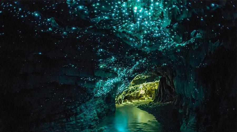 غارهای وایتومو، شاهکاری از نور در دل تاریکی