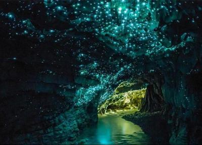 غارهای وایتومو، شاهکاری از نور در دل تاریکی