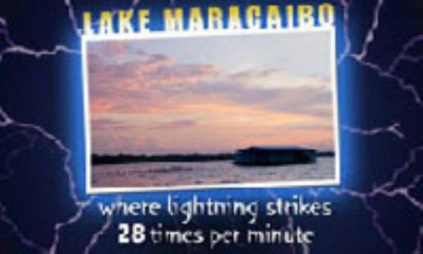 دریاچه مارا سایبو : مکانی که بیشترین صاعقه ها در آنجا می زنند