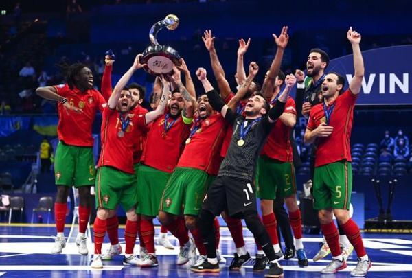 رده بندی تیم های ملی فوتسال بعد از قهرمانی پرتغال و آرژانتین