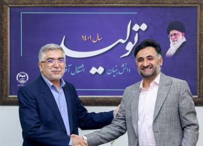 رئیس تازه جهاد دانشگاهی اولین روز کاری خود را شروع کرد