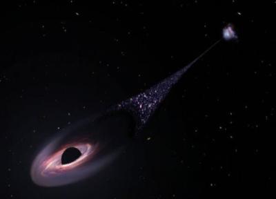 کشف ردپای یک سیاه چاله منحصربه فرد در داده های تلسکوپ فضایی هابل